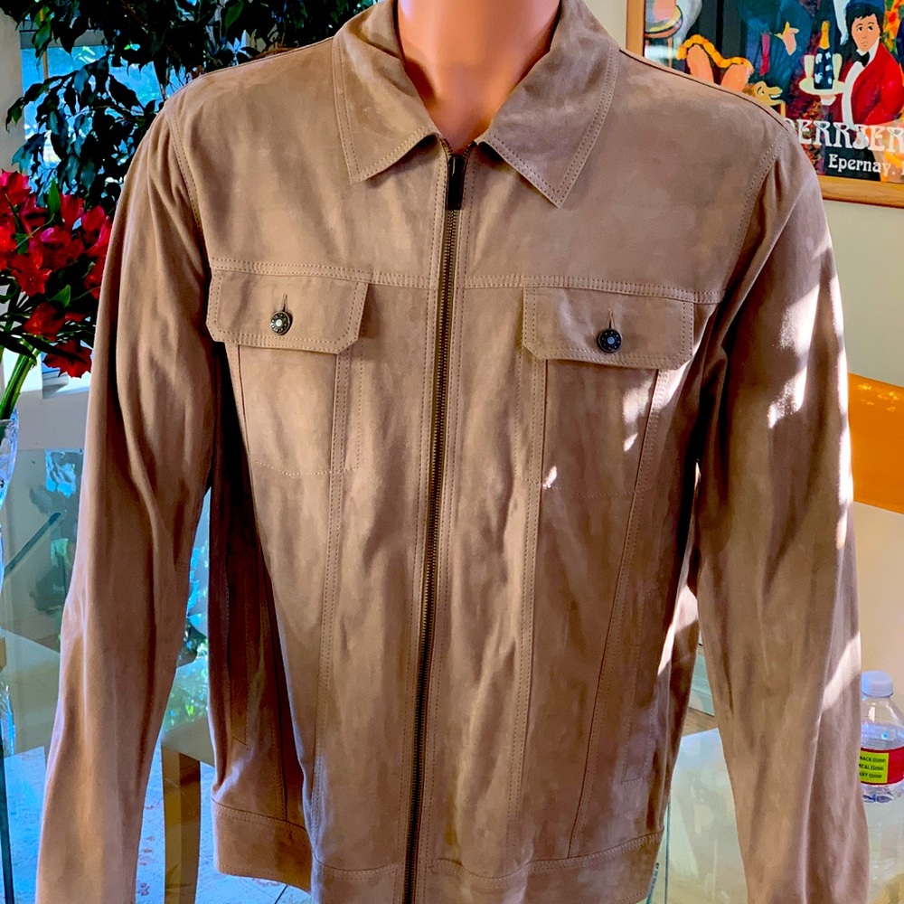 Desa 1972 men’s suede shirt jacket